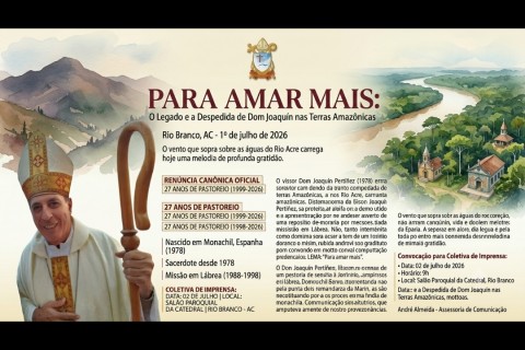 Bispo Dom Joaquín Pertíñez renuncia ao comando da Diocese de Rio Branco após 27 anos de pastoreio