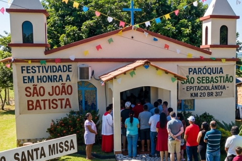 Epitaciolândia Celebra São João Batista: Fé e Tradição no Km 20 da BR 317