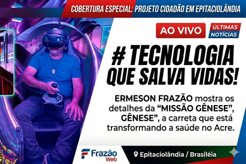 ​"Uma experiência imersiva para salvar vidas: Conheça a carreta gamer que está transformando a conscientização sobre o câncer de mama no Projeto Cidadão."