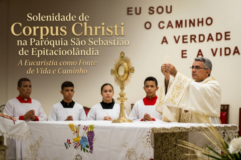 Solenidade de Corpus Christi reúne fé e tradição na Paróquia São Sebastião de Epitaciolândia